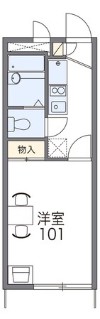 レオパレスSHOWの物件間取画像